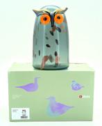 Mondgeblazen glazen ransuil uit de Birds by Toikka-collectie, Antiek en Kunst, Ophalen