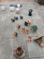 HAAL DE VOGELS IN UW TUIN Voerhuisjes - Diverse modellen, Ophalen, Gebruikt
