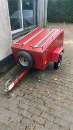 Aanhanger met reserve wiel, klaar voor gebruik., Ophalen, Gebruikt