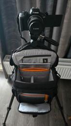 Canon eos R50 camera + Tripod Dörr+ camera tas + safetybag, Ophalen of Verzenden, Zo goed als nieuw, Schoudertas, Canon