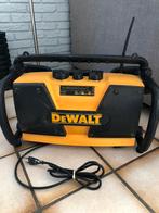 Professionele Dewalt radiator op stroom een accu, Ophalen, Zo goed als nieuw, Bouwradio