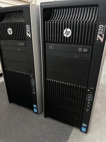 HP Z820 2x E5-2695 2,4Ghz 12 Core /128GB RAM /500GB HD/Win10 beschikbaar voor biedingen