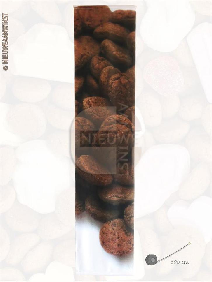 Authentiek Jamin etalagevaandel met pepernotenmotief 180 cm, Diversen, Sinterklaas, Zo goed als nieuw, Verzenden