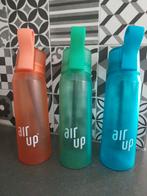 3 x nette airup air up oranje groen en blauw, Sport en Fitness, Bidons, Ophalen of Verzenden, Zo goed als nieuw