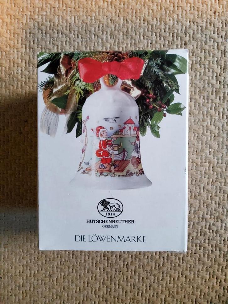 Hutschenreuther Kerstbel 1994 - Baltisch Zee Eiland, Diversen, Kerst, Zo goed als nieuw, Ophalen of Verzenden