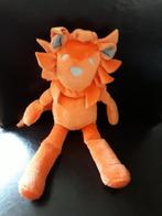 Hema oranje leeuw 36 cm velours binnenkant oren bruin ogen, Ophalen of Verzenden, Nieuw, Overige typen