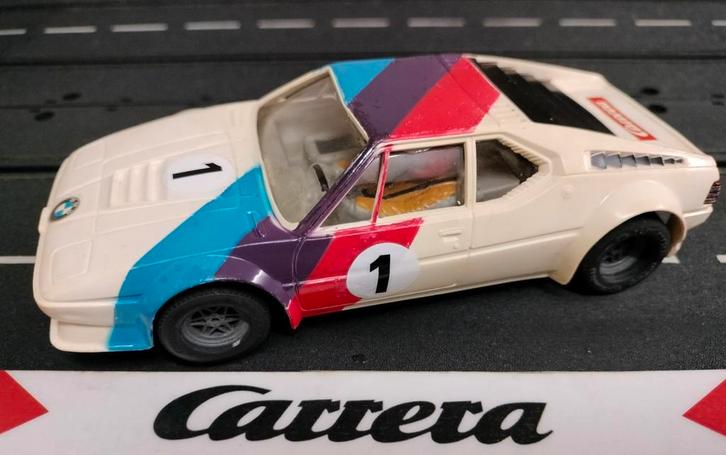 Carrera Universal racebaan raceauto BMW M1 artikel nr. 40445, Kinderen en Baby's, Speelgoed | Racebanen, Gebruikt, Elektrisch