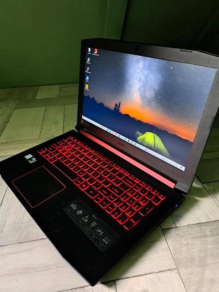 Acer Nitro 5 Gaming Laptop, Computers en Software, Windows Laptops, Zo goed als nieuw, 15 inch, SSD, 2 tot 3 Ghz, Gaming, Ophalen of Verzenden