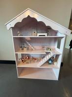 Petit Amélie Poppenhuis Roze + Meubels, Kinderen en Baby's, Speelgoed | Poppenhuizen, Ophalen, Zo goed als nieuw, Poppenhuis