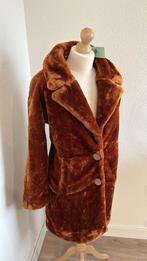 King Louie maat 40 fluffy faux fur jas AMY zoot 637, Kleding | Dames, Jassen | Winter, Maat 38/40 (M), Bruin, Ophalen of Verzenden
