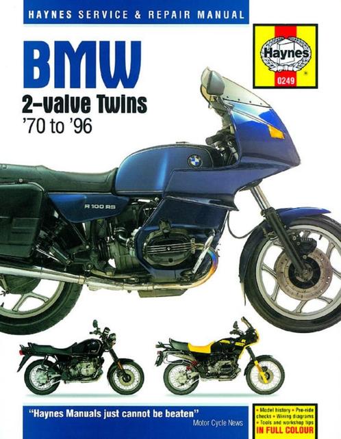 BMW R60 R45 R50 R65 R100 R75 R80 R90 | Haynes boek | 1970-19, Motoren, Handleidingen en Instructieboekjes, BMW, Ophalen of Verzenden