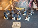 Warhammer, Mounted Chaos Warriors METAL!, Hobby en Vrije tijd, Wargaming, Ophalen of Verzenden, Zo goed als nieuw, Warhammer
