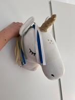 Eenhoorn - muur - hoofd, Kinderen en Baby's, Kinderkamer | Inrichting en Decoratie, Ophalen of Verzenden, Zo goed als nieuw, Wanddecoratie