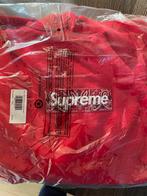 Supreme Box Logo Hoodie - Rood - Maat L, Ophalen of Verzenden, Zo goed als nieuw, Maat 52/54 (L), Rood