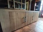 Hard houten dressoir met 3 deuren, Huis en Inrichting, Kasten | Dressoirs, Ophalen, Zo goed als nieuw, 25 tot 50 cm, 200 cm of meer