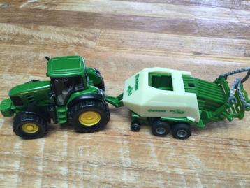 SIKU TRACTOR MET AANHANGER ,MODELAUTO  beschikbaar voor biedingen
