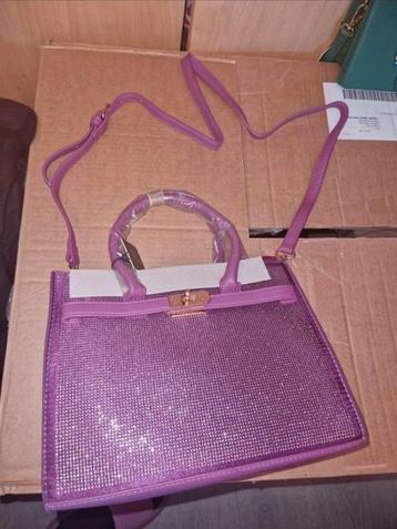 Yehwang Tas - Slot met Strass Paars beschikbaar voor biedingen
