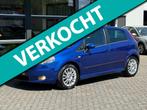 Fiat Grande Punto 1.4 NeroBianco Airco 5 deurs NAP APK !, Stof, Gebruikt, Zwart, 4 cilinders