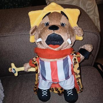 Mascotte knuffel willem II kingo. beschikbaar voor biedingen