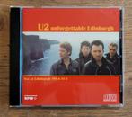 U2 - Unforgettable Edinburgh CD, Verzenden, Zo goed als nieuw, Poprock