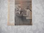 Nieuw-Rollecate. Bezoek koningin. 1951., Verzamelen, Tijdschriften, Kranten en Knipsels, Verzenden, 1940 tot 1960, Nederland, Knipsel(s)