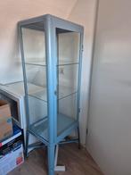 Vitrinekast FABRIKÖR 150cm hoog, Huis en Inrichting, Kasten | Vitrinekasten, Ophalen, Met deur(en), 100 tot 150 cm, 50 tot 100 cm