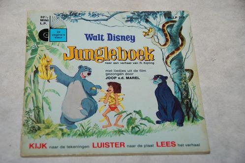 Walt Disney – Jungleboek 7” Single Vinyl, Cd's en Dvd's, Vinyl Singles, Gebruikt, Single, Kinderen en Jeugd, 7 inch, Ophalen of Verzenden