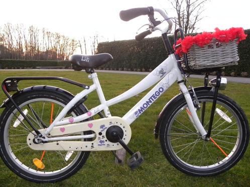 mooie 20'' montego meisjesfiets, Fietsen en Brommers, Fietsen | Meisjes, Gebruikt, 20 inch, Handrem, Ophalen