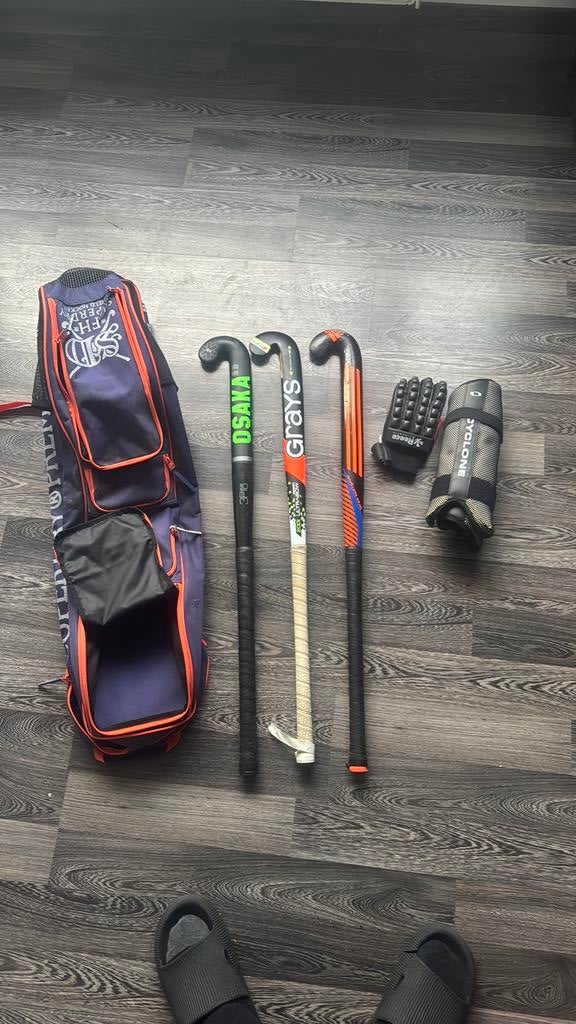 Hockey spullen, Sport en Fitness, Hockey, Ophalen of Verzenden, Zo goed als nieuw