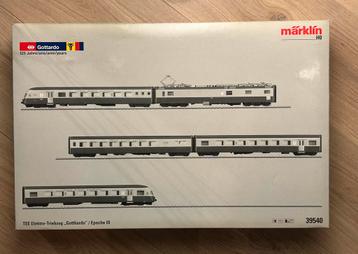 Marklin HO 39540 Elektrisch TEE-treinstel "Gottardo". beschikbaar voor biedingen