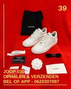 Chanel “23 A” Collection Sneaker White Leather Maat39, Ophalen of Verzenden, Nieuw, Wit, Sneakers of Gympen