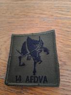 14 Afdeling Veldartillerie Embleem, Onbekend, Ophalen of Verzenden, Onbekend, Onbekend