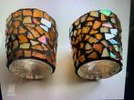 Windlichtjes glas, Ophalen of Verzenden, Zo goed als nieuw, Overige materialen, Minder dan 25 cm