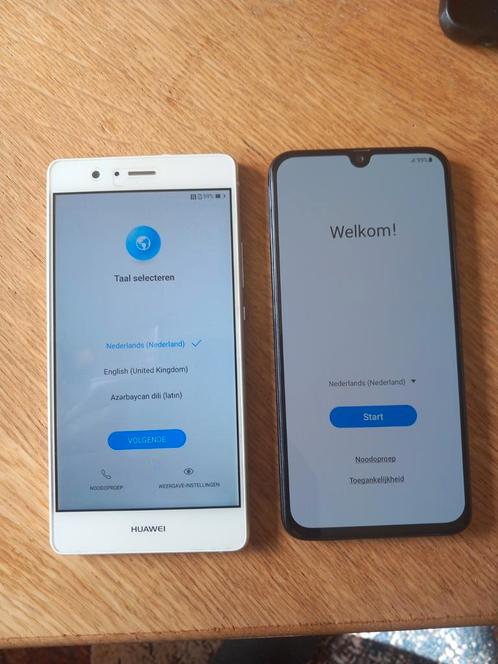 Samsung A40 & Huawei P9 Lite - 2 Toestellen, Telecommunicatie, Mobiele telefoons | Overige merken, Gebruikt, Zonder abonnement