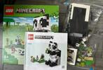 Lego Minecraft 21245 het pandahuis, Ophalen of Verzenden, Zo goed als nieuw, Complete set, Lego