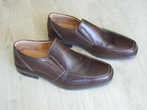 schoenen Via Roma Bruin leer instappers maat 45, Kleding | Heren, Schoenen, Gedragen, Loafers, Bruin, Ophalen of Verzenden