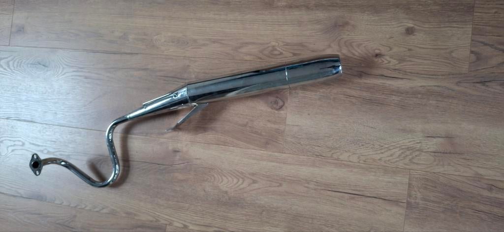 NIEUWE! uitlaat tomos a35 euro 2 frame, Fietsen en Brommers, Brommers | Tomos, Ophalen of Verzenden, Nieuw, Standard