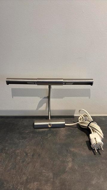 Pianolamp, schilderijlamp rvs beschikbaar voor biedingen