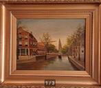 Prachtig schilderij van Amsterdam, Antiek en Kunst, Kunst | Schilderijen | Klassiek, Ophalen of Verzenden