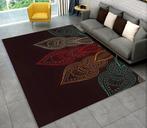 Bohemian Rechthoekig Vloerkleed 14 Tapijt Zwart Hippie India, Huis en Inrichting, Verzenden, Nieuw, Zwart, Rechthoekig