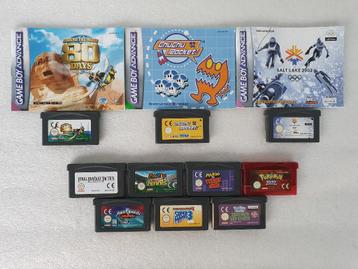 Nintendo GBA cartridges beschikbaar voor biedingen