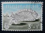 Postzegels België 1960 parachutespringen nr. 1194 - cw. 3,20, Ophalen of Verzenden, Gestempeld