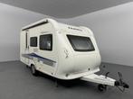 Hobby De Luxe 400 SF Mover Zakluifel Buitenstopcontact, Caravans en Kamperen, Vast bed, Hordeur, Hobby, Tot en met 2