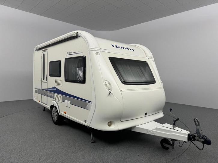 Hobby De Luxe 400 SF Mover Zakluifel Buitenstopcontact, Caravans en Kamperen, Caravans, Bedrijf, tot en met 2, Treinzit, Hobby