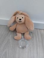 Knuffel muziekdoos Hema konijn haas L692, Ophalen of Verzenden, Zo goed als nieuw, Konijn