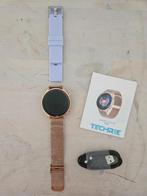 Nieuwe Techrie Smartwatch rosé goud Android iOS - NIEUW, Hoogte, Smartwatch, Nieuw, Ophalen of Verzenden