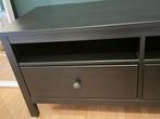 Zwart IKEA TV Meubel - 124x48x56 cm, Huis en Inrichting, Kasten | Televisiemeubels, Ophalen, Overige materialen, Gebruikt, 100 tot 150 cm