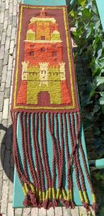 Vintage 100% wollen wandkleed Krakau poort, Lublin, Polen, Antiek en Kunst, Ophalen of Verzenden