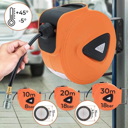 Automatische luchthaspel luchtslang 1/4" GRATIS BEZORGD!, Tuin en Terras, Hand-tuingereedschap, Nieuw, Overige soorten, Verzenden