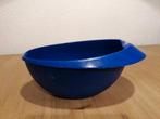 Blauwe Tupperware mengkom, Ophalen of Verzenden, Zo goed als nieuw, Blauw, Bak of Kom